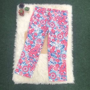 Lilly Pulitzer Shell Yeah Palm Beach Capri Pants